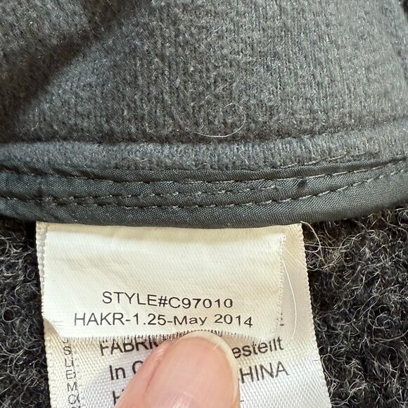 Marmot Poacher Pile Sweater Jacket Size M Wool Blend Pockets Hiking Trail Cozy - Picture 12 of 16